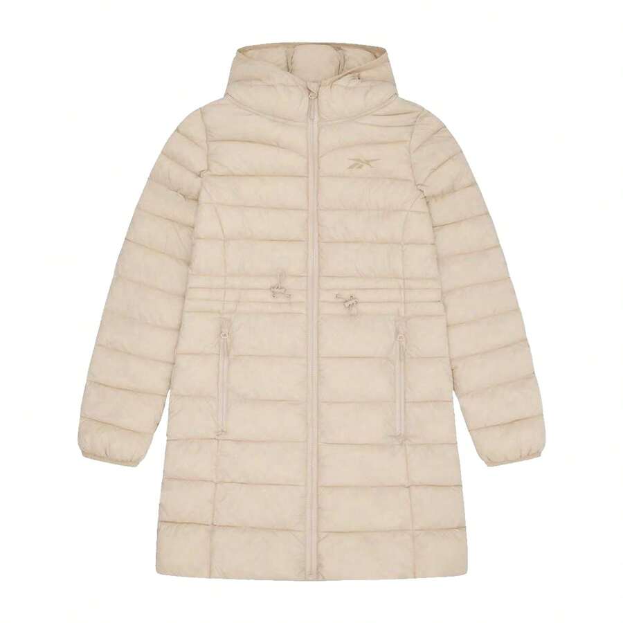 Reebok Womens/Ladies Glacier Shield Parka - Oatmeal - View 1
