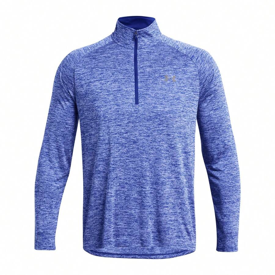 Under Armour Mens 2.0 Half Zip Technical Top - Royal Blue - View 1