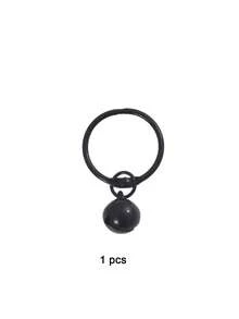 10/20 piezas anillos de llavero de campana de aleación de zinc esmaltada de colores, estilo Ins, anillos de llavero divididos, accesorios para hacer colgantes de manualidades con cuentas Perler, dijes para bolsos - Llavero con forma de campana pintada - Ver 21
