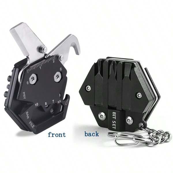Coin Knife Multi-Function Outdoor Mini Folding Knife, Mini Pocket Outdoor Folding Knife, Sharp Portable Pocket Pendant Neck Key Coin EDC Tool, Fruit Knife, Creative Tool EDC Portable Small Tool, Survival Tool