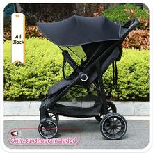 Portable UPF50+ Baby Stroller Sunshade, Protection, Baby Stroller Accessories. - Outer Space - View 8