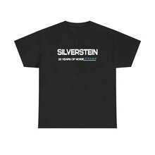 Camiseta Silverstein 25 Años de Ruido, Camiseta de Gira de Aniversario, Camiseta Gráfica de Banda Emo Post Hardcore, Mercancía para Fans de Silverstein - Color 1 - Ver 1