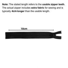 1/3/5pcs Invisible Zipper Clothing Accessories, Suitable For Skirts, Clothes, Pants, Pillows, Perfect For DIY Sewing - A - View 44