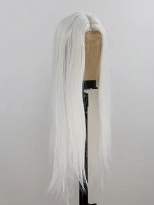 26-Inch Long Straight Synthetic Wig, Heat-Resistant Fiber, Smooth And Realistic Hair Strands - Multicolor - View 4