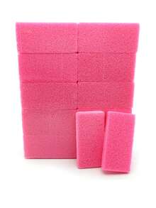 JEARLYU 2/3/5/8/10pcs Pink Pumice Stone Foot Scrubber Foot File PU Foam Pumice Stone Cleaner Pumice Stone File Remove Foot Callus Dead Skin Brush - Pink - View 1