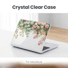 2件裝透明全覆蓋硬殼PC保護殼，適用於MacBook/Matebook，水晶透明防刮防撞薄型筆電外殼，相容13 Neo/13.3 Air/13.3 Pro/13.6Air/14.2 Pro/15Air/16.2Pro/D16/14 Ultra - 查看 2