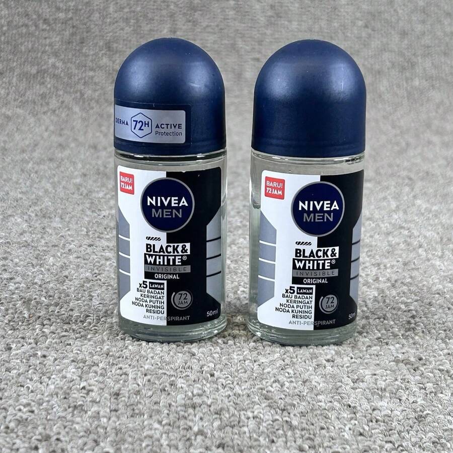 NIVEA 男士隱形黑白滾珠止汗除臭劑 原款 50ml - Original 50ml - 查看 1