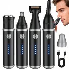 Electric Nose Hair Trimmer, USB Rechargeable Nose And Ear Hair Trimmer, Unisex Nose Hair Shaver, Painless Eyebrow And Facial Hair Removal Device, 500mAh Battery Capacity - View 12