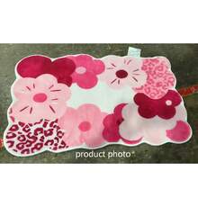 1 buah Karpet Tebal Motif Leopard Bunga, Karpet Area Mewah, Cocok untuk Musim Gugur/Musim Dingin, Dekorasi Kamar Tidur/Ruang Tamu, Dapat Dicuci, Hadiah Hari Ibu - MultiWarna - View 2