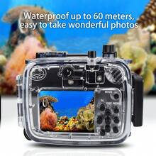 Sea Frogs For RX100 VI 60m/195ft Sea Frogs Underwater Camera Housing - View 2