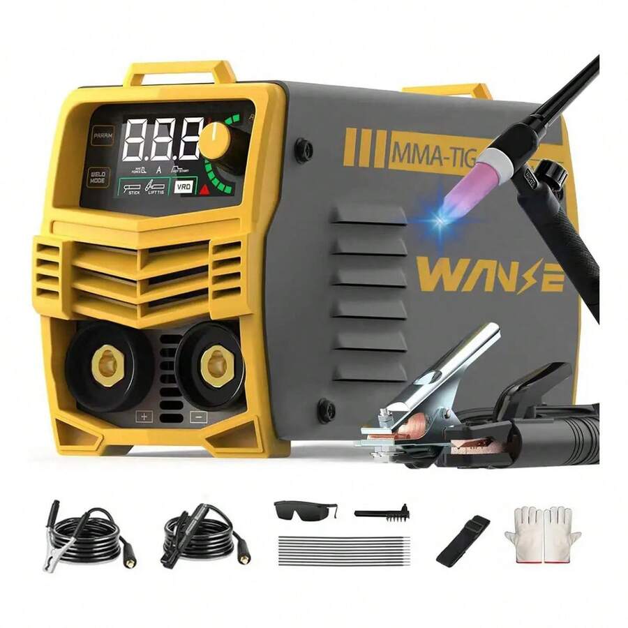 WANSE 2-In-1 Portable MMA/TIG Inverter Welder 155A - US A Type Plug(110-127V) - View 1