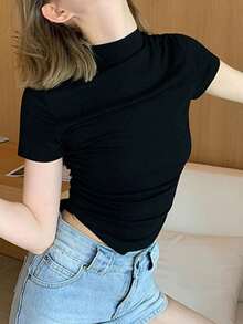 Women's T-Shirt - Black - View 5