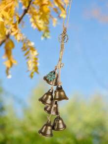 1/2 Pieces Witch Bells For Door Knob For Protection Handmade /Decorative Door Hanging Bell Witch Wind Chimes For Boho Home Room Decor, Halloween Decor, Fall Decor, Room Decor (Bees/Sun) - Multicolor - View 12