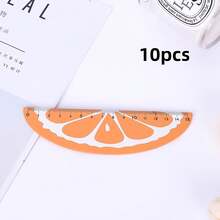 Custom Creative Fruit-Shaped Ruler, Teaching Reward, Birthday Decoration, Student Stationery, Creative Gift, Back To School Gift - Multicolor - View 11