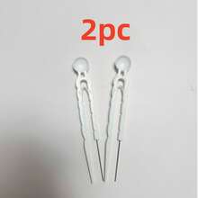1Set 2pcs Beaded Mosaic Board Material Kit With Manual Tools: Bead Dispenser, Bead Box, Pink Spoon, Single Needle - Multicolor - View 9