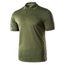 Magnum Mens Plain Polo Shirt - Olive/Winter Pear - View 3