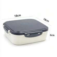 Multifunctional Bento Lunch Box With Multiple Compartments - Multicolor - View 2