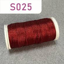 Sanbest Benang Renda Metalik Kelas Atas Terbaru 2026 100m 150D 3 Lapis 0,25mm untuk DIY Anting, Gelang, Kalung, Perhiasan, dan Kerajinan Rajut. Benang Renda Crochet Kuat, Benang Buatan Tangan Emas dan Perak. - 150D/3 - View 30