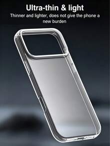 3pcs Ultra-Thin Transparent High-Definition Phone Case, Compatible With Apple 17 Air 17Pro 17 Pro Max 16 15 14 13 12 11 Pro Max Plus, Crystal Clear Hard Shockproof Shell - 3-piece Pack - View 2