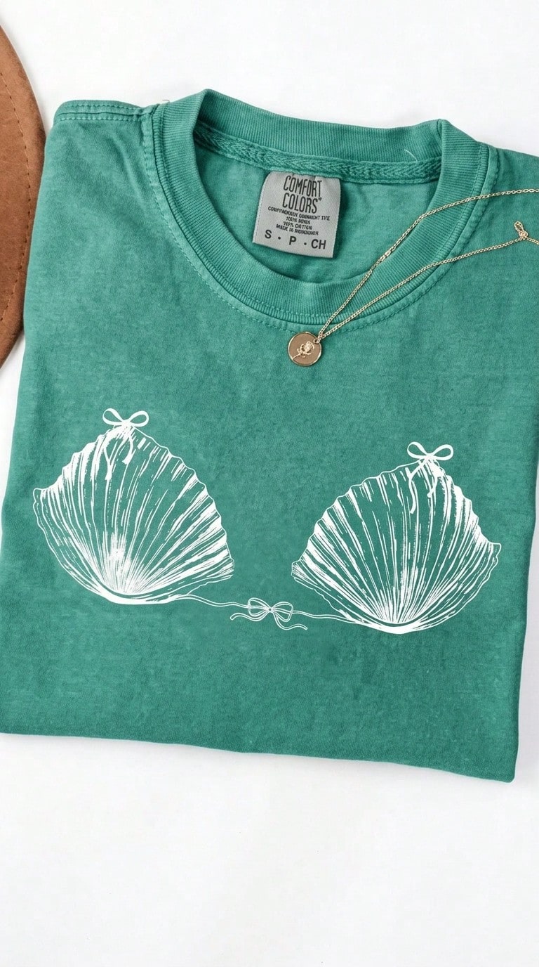 2026THEEARTHHISGLORYPatternRetroWashableHigh QualityCottonDouble-Sided PrintingTShirtMen'sTShirtOld ModelSummerClothingDrop ShoulderSleeveRound NeckTo - 水綠色 - 查看 1