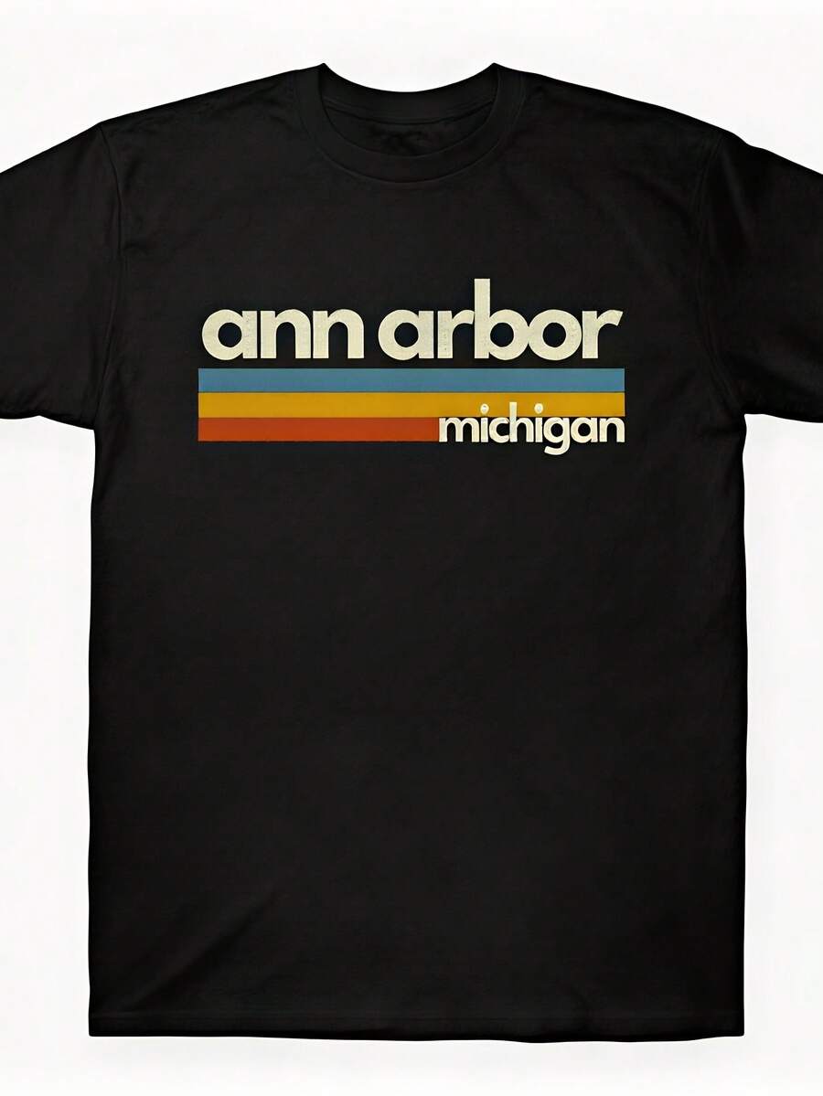 2026 Ann Arbor Michigan T-Shirtcotton T-Shirt - 1 - Visualizzare 1