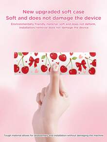 Lezhan, Compatible With Switch 2nd Generation Protective Case (2025), Red Heart Cherry Protective Shell, Compatible With Switch 2/Switch NS/Switch OLED/Lite, Compatible With Switch Game Console Accessories, Full Set, Storage Bag, Dock Shell With Card Slot, Best Gift Compatible With Switch Players - Multicolor - View 5