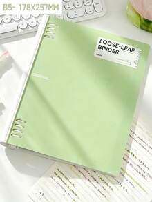 8pcs/1pc Soft Rubber Cover B5 A5 Spiral Coil Ruled Notebook, Portable Lightweight Diary, Smooth Writing Student Notebook, Suitable For Graduation Exam Preparation, School Office Daily Use, Back To School Stationery For Teens And Adults School Supplies - Multiple Styles - View 15