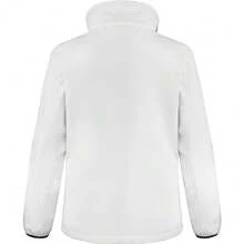 Result Womens/Ladies Core Printable Full Front Zip Softshell Jacket - White/ Black - View 2