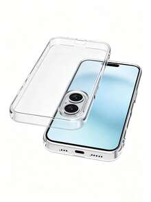 3pcs Ultra-Thin Transparent High-Definition Phone Case, Compatible With Apple 17 Air 17Pro 17 Pro Max 16 15 14 13 12 11 Pro Max Plus, Crystal Clear Hard Shockproof Shell - 3-piece Pack - View 4