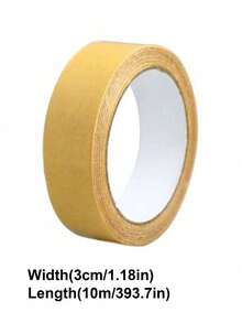1 Roll Heavy Duty Double Sided Tape, Multi-Purpose, Suitable For Walls, Glass And Metal, Waterproof, Suitable For Craft Projects, Indoor/Outdoor Use, Transparent, Strong Adhesion To Fabric, Drywall And Wood - Multicolor - View 15