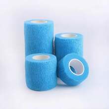 最新款 1 捲 2.5cm/5cm/7.5cm/10cm X 4.5m 運動繃帶 多色自黏繃帶 運動膠帶 健身健身配件 纏繞繃帶 - 杏色 - 查看 8