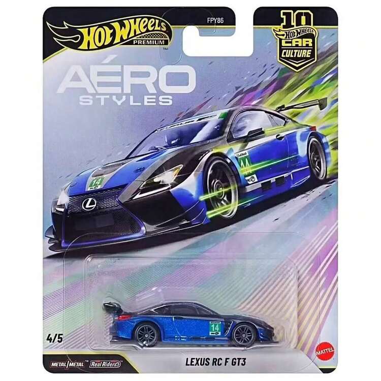 Mattel Hot Wheels Premium Aero Styles Car Culture, Car Culture