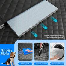 6pcs Pet Car Seat Support Boards, Dog Travel Anti-Dirt Car Back Seat Extension Mat - Black - View 5