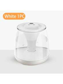 LED Dual-Port Humidifier With Seven-Color Ambient Night Light, Suitable For Bedroom, Living Room, Office, Home Daily Use And Gift, USB Large Capacity Humidifier - JB3000 - View 13