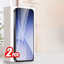 2pcs/Pack Tempered Glass Screen Protector For Reno 16/16 Pro/13/13F/14F/15/15F/15 Pro/15Pro Max/A6/A6 Pro/Find X8/X8 Pro/X9/X9 Pro/X9 Ultra, High Clarity, Full Coverage Screen Protection, Anti-Fingerprint, Anti-Drop, Anti-Scratch, Zero Bubble, Gift For Family And Friends, Phone Screen Protector, Phone Accessories, Easy Installation, Elegant Design - Clear - View 9