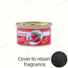 Bubble Gum Scented Air Freshener Can: Organic Essential Oil Deodorizer, Suitable For Car And Home (Powerful And Long-Lasting) - A - View 6