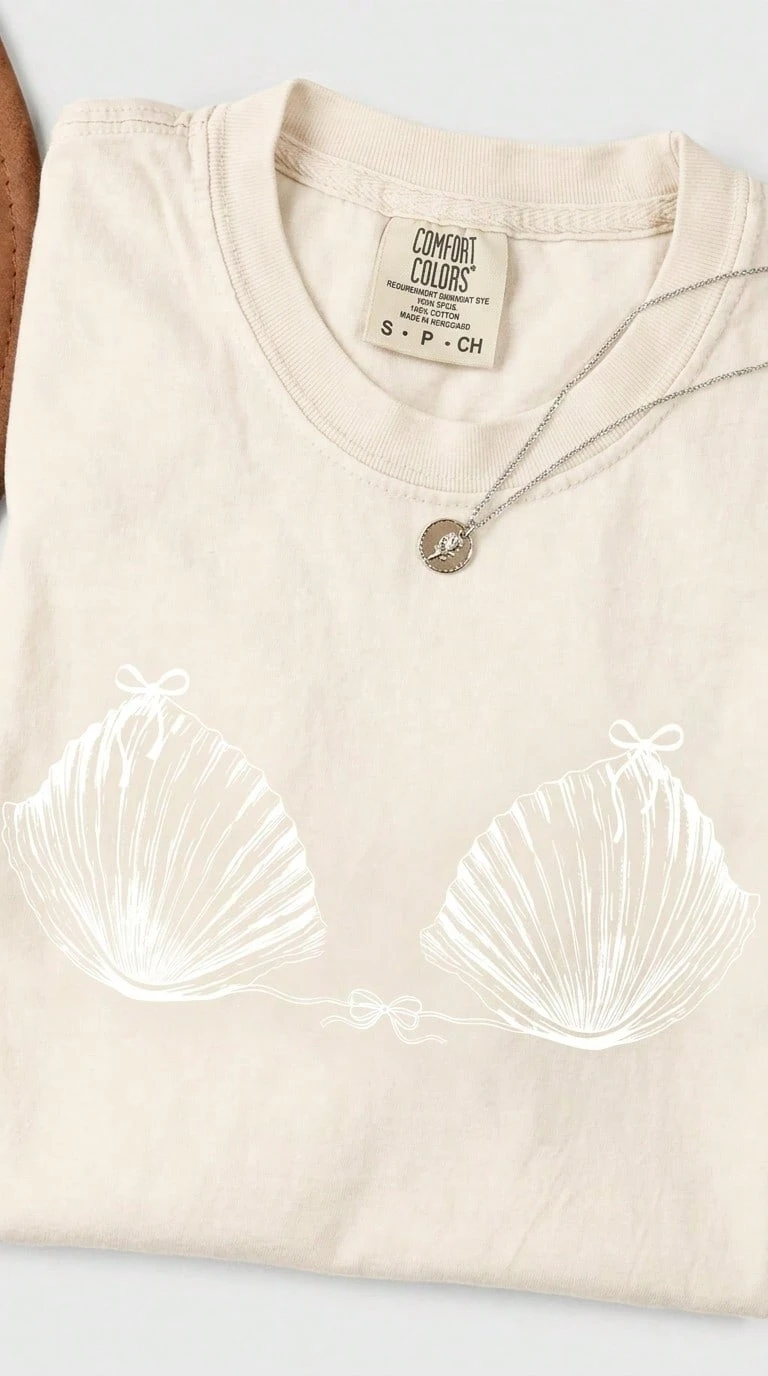 2026THEEARTHHISGLORYPatternRetroWashableHigh QualityCottonDouble-Sided PrintingTShirtMen'sTShirtOld ModelSummerClothingDrop ShoulderSleeveRound NeckTo - Ivory - View 1