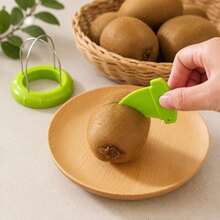 1pc Easy-To-Use Kiwi Slicer, Manual ABS Peeler, Non-Electric Kitchen Gadget, Suitable For Outdoor Cooking, Camping And Picnic Essential - Multicolor - View 9