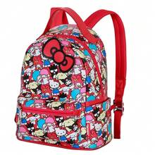 Hello Kitty Safta Friends 兒童書包，22x25x11 厘米，兒童返校書包，主隔層帶拉鍊和前袋，可調節肩帶 - 選項17 - 查看 3