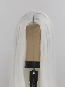 26-Inch Long Straight Synthetic Wig, Heat-Resistant Fiber, Smooth And Realistic Hair Strands - Multicolor - View 6