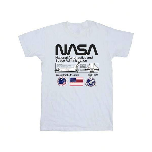 NASA Girls Space Admin Cotton T-Shirt