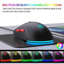 HXSJ T20 Wireless 2.4G Mouse With Built-In Rechargeable Battery For Computer Gaming - View 2
