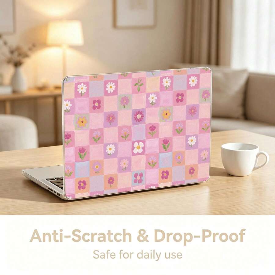 2 Peças Capa Rígida Transparente de PC para MacBook/Matebook, Pés de Silicone Antiderrapantes, Aberturas de Ventilação Ocas, Cobertura Protetora Completa à Prova de Choques para Laptop Compatível com 13 Neo/13.3 Air/13.3 Pro/13.6Air/14.2 Pro/15Air/16.2Pro/D16/14 Ultra - Visão 1