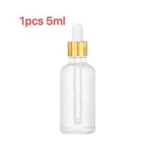 1/5 botol penetes minyak esensial transparan tebal dengan tutup emas anti bocor - Cocok untuk penyimpanan, perjalanan, minyak esensial, minyak kutikula, ekstrak - Botol kemasan putih - View 13