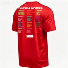 FIFA World Cup 2026 ™     World Cup Bracket Tee - Unisex - 紅色 - 查看 2