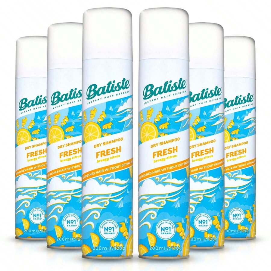 Batiste Fresh Dry Shampoo 200ml - Pack Of 6 - Spray - View 1