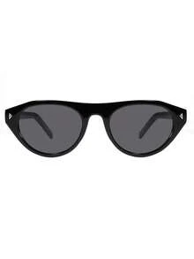 1 Paar neutrale Vintage Katzenaugen ovale Brille im Boho-Stil, vielseitig und unisex, klassisches Kunststoffmaterial, geeignet für Outdoor-Reisen, Strandurlaub, lässige Dekoration und Alltag-Outfit. - schwarzgrau - Übersicht 4