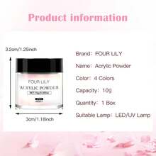 Acrylic Nail Powders & Liquids - Baby Pink - View 10