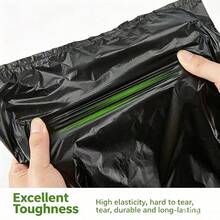 100/200/400pcs Disposable Mini Trash Bags, Small Plastic Garbage Bags, Leak-Proof Durable, Effective Odor Control, Suitable For Office, Car, Kitchen, Bathroom, Home, Living Room, Dormitory And More - A - View 4
