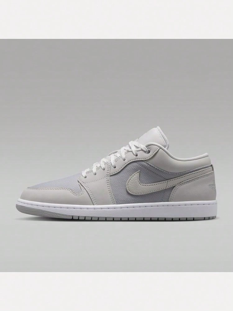 Men's AIR JORDAN 1 LOW SE Low-Top Sports Casual Shoes IO2049-100 - Grey - View 1